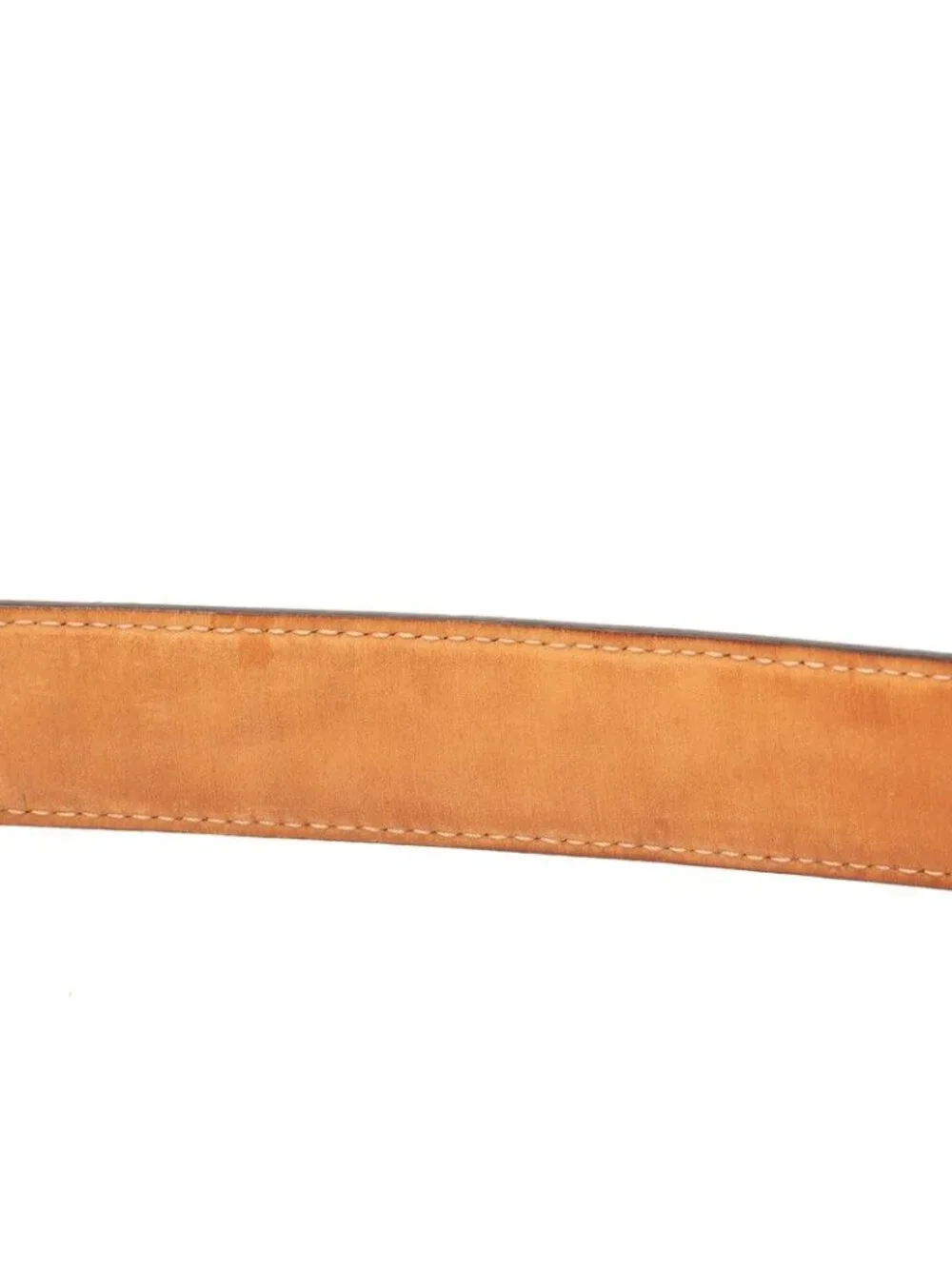 Louis Vuitton Monogram Belt 90/36 Brown Leather
